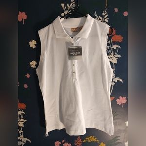 NWT Canyon River Blues Sleeveless Polo